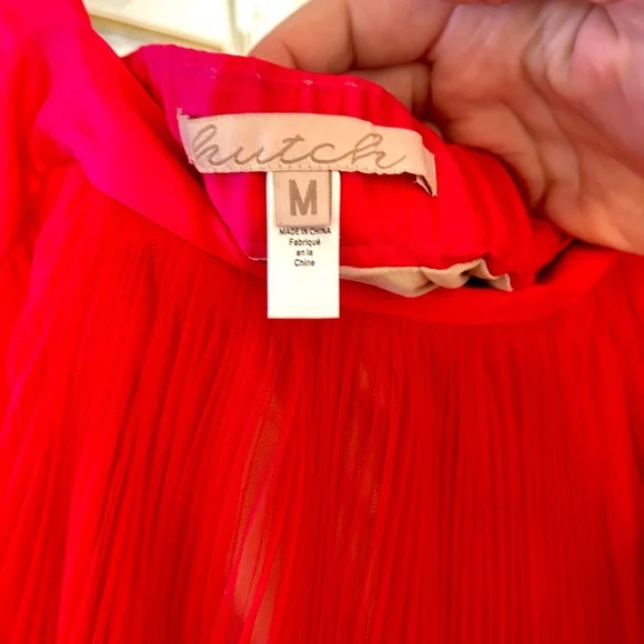 Anthropologie- Hutch Rainbow Tiered Midi Dress - Picture 4 of 4